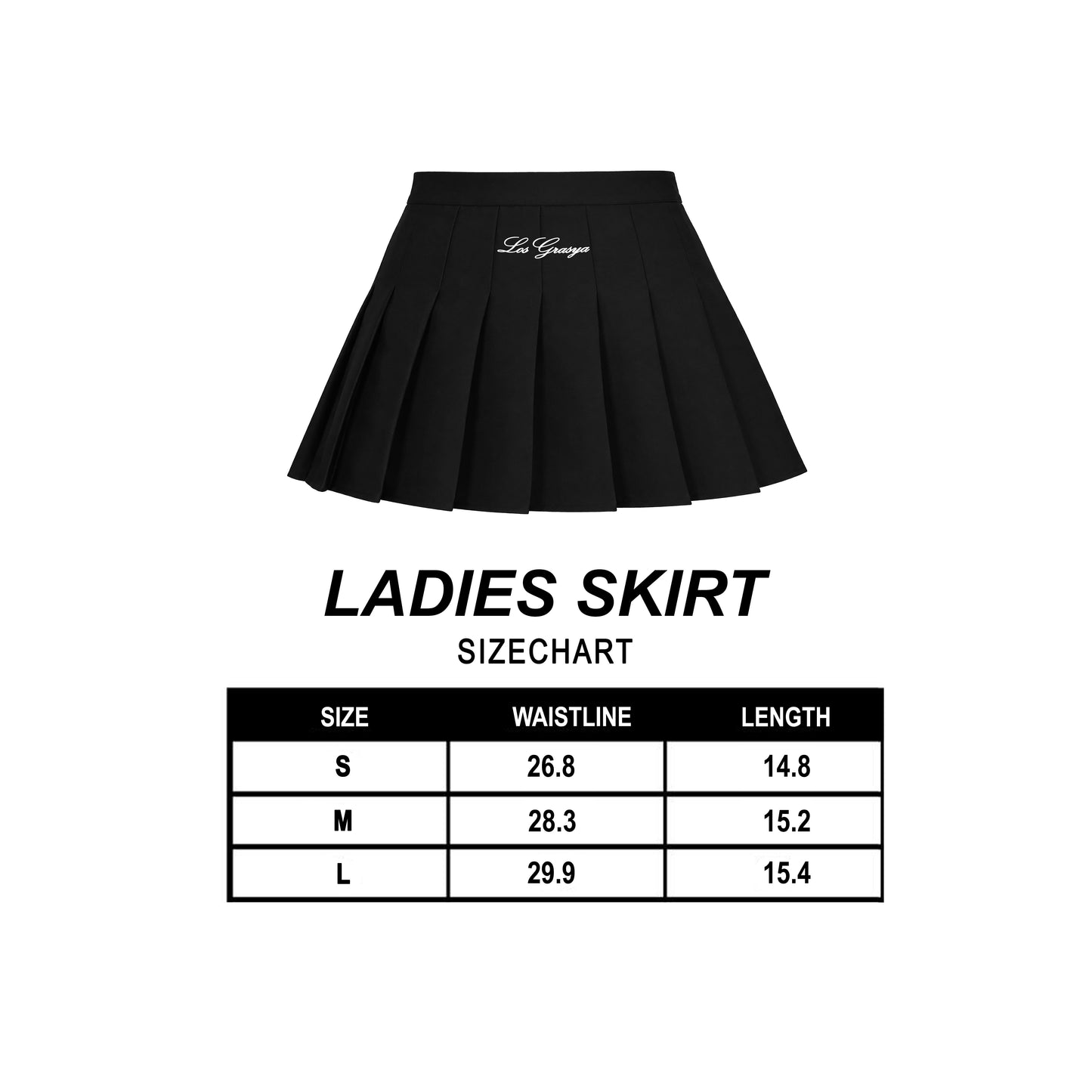 Los Grasya University Pleated Skort