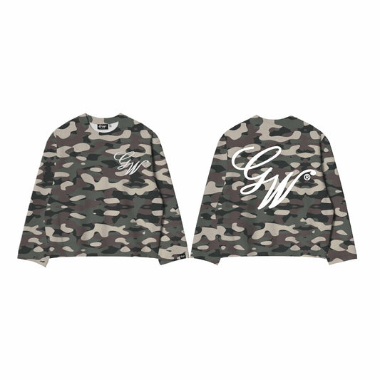 GREEN CAMOU LONGSLEEVES