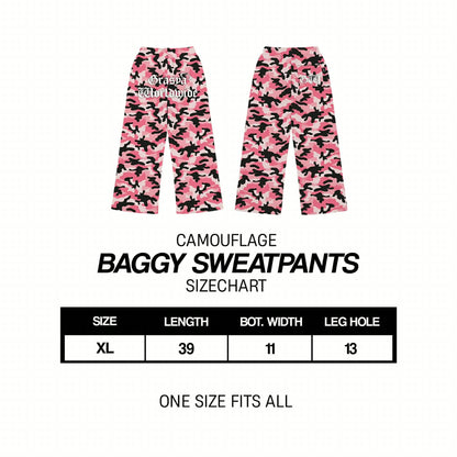 Camou V6 Sweat Pants (Puff Print)