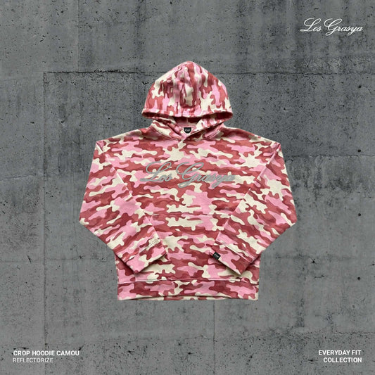 CAMOU PINK HOODIE (REFLECTORIZE)