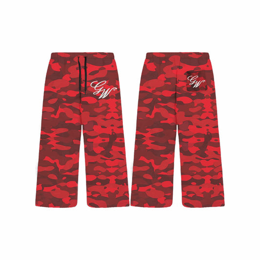 CAMOU BAGGY SWEATPANTS