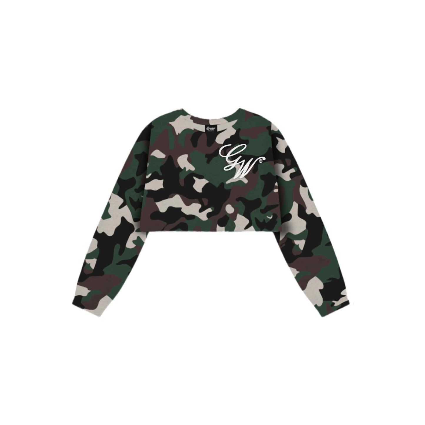 CAMOU V4 WOMEN'S CROPPED LONGSLEEVES (fully embroided)