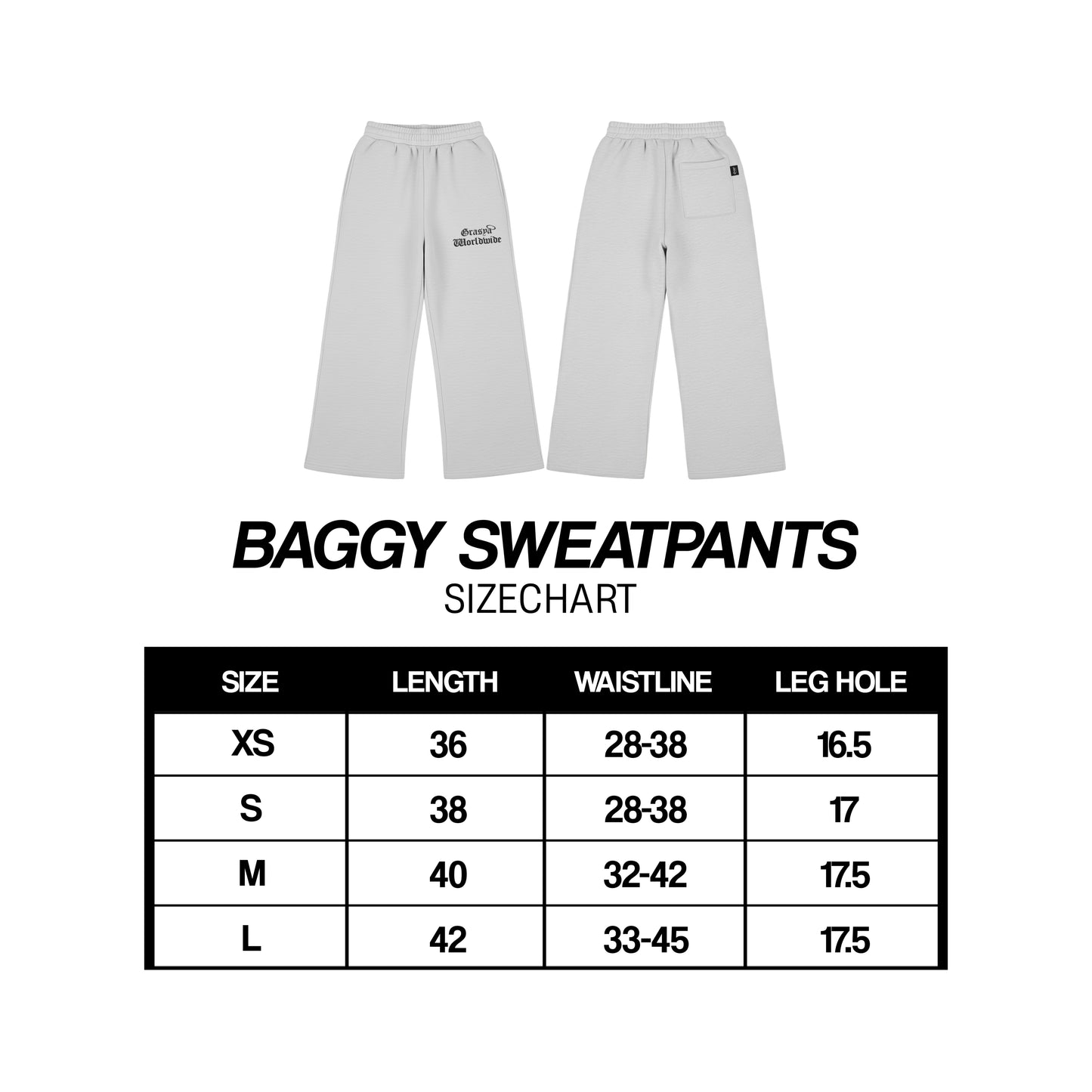 BAGGY SWEAT PANTS (Fully Embroid)