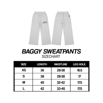BAGGY SWEAT PANTS (Fully Embroid)