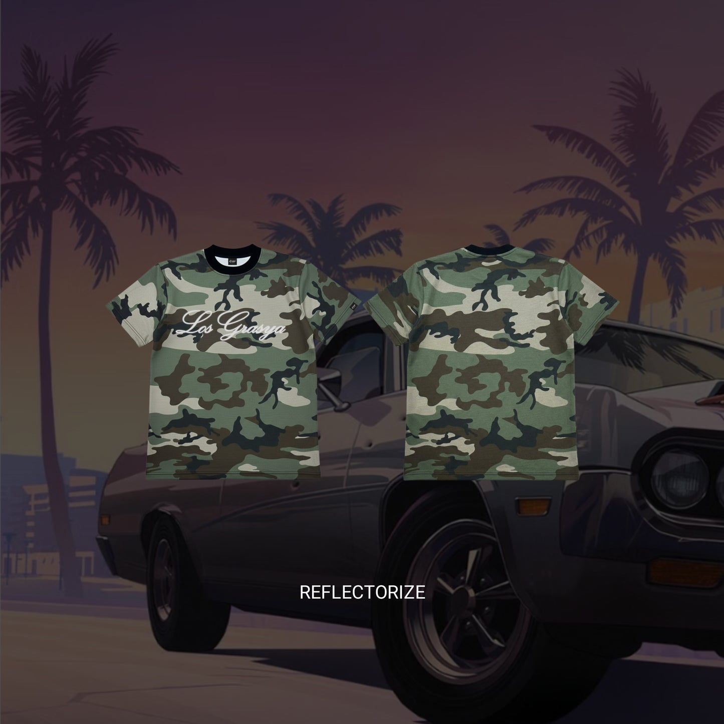 PREMIUM CAMOU SHIRT (REFLECTORIZE)