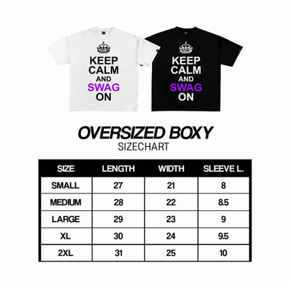 KEEP CALM (Puff Print)