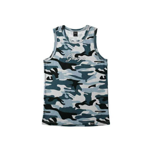 GRASYA SIGNATURE CAMOU TANKTOP (Fully Embroid)