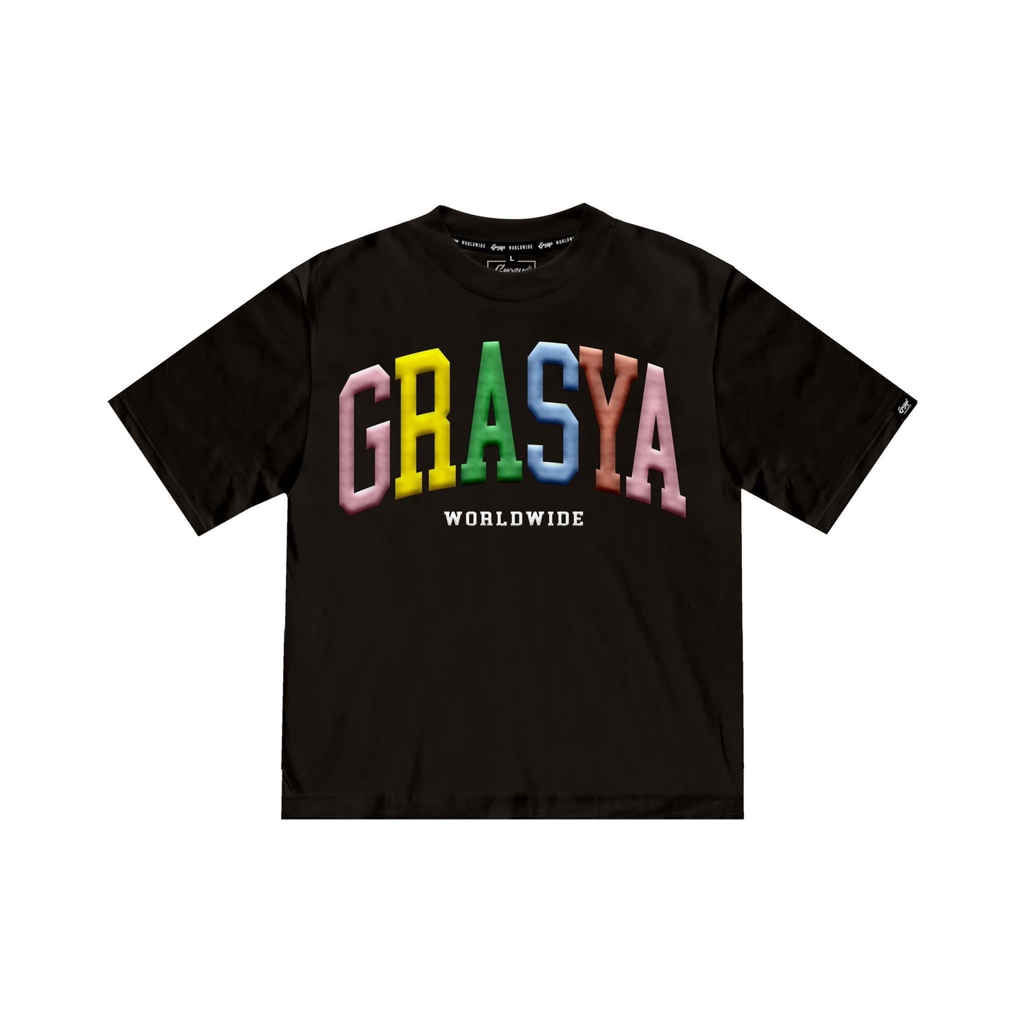 Multi-Color Arch Tee (Puff Print)