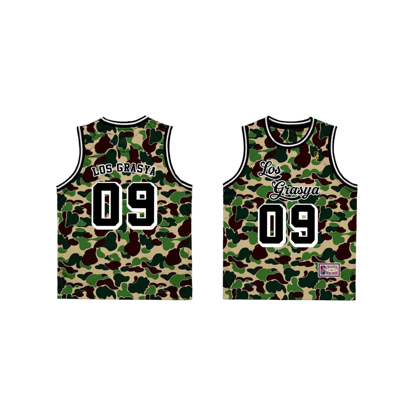 CAMOU PREMIUM JERSEY SANDO
