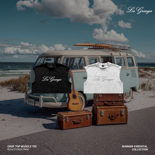 Los Grasya Premium Muscle Tee For Womens (Reflectorize)