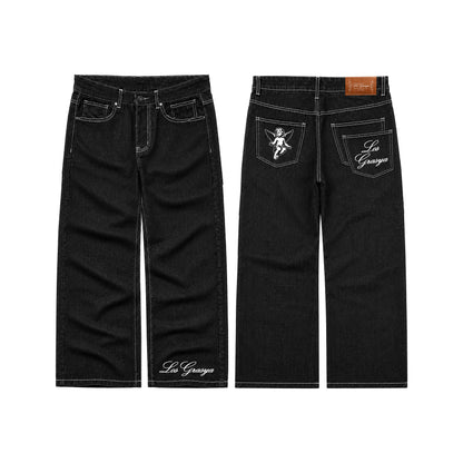 Los Grasya University Denim Pants (Reflectorize)