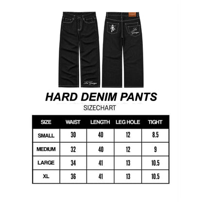 Los Grasya University Denim Pants (Reflectorize)