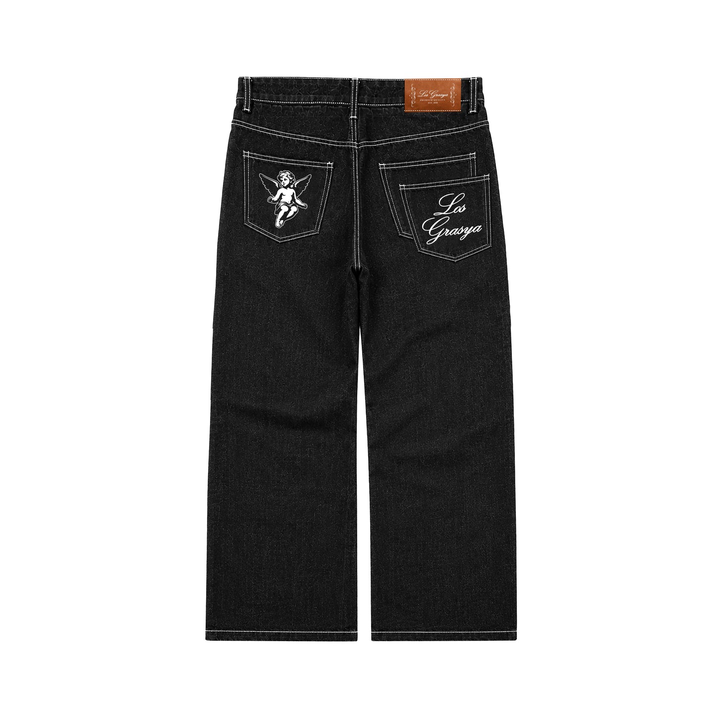 Los Grasya University Denim Pants (Reflectorize)