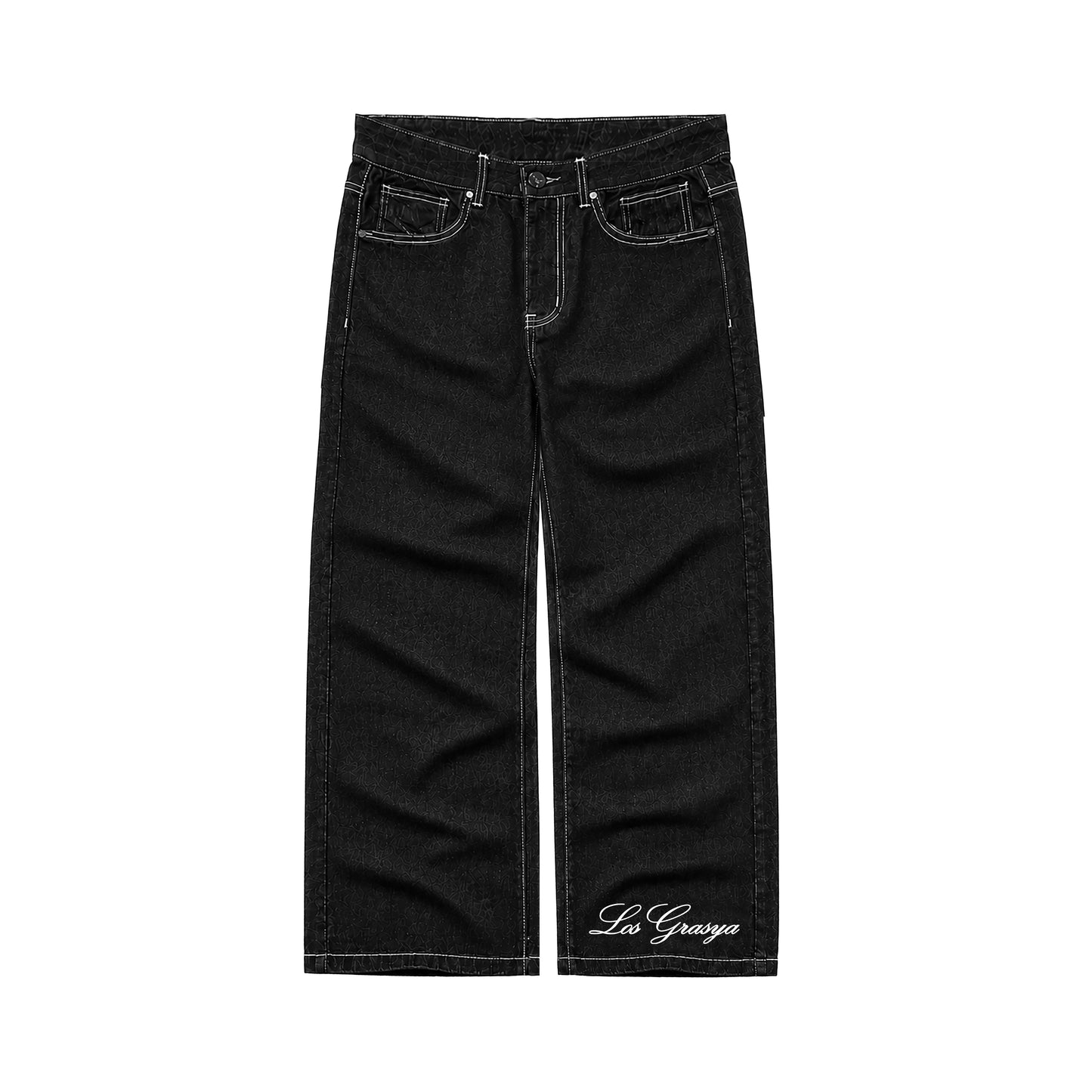 Los Grasya University Denim Pants (Reflectorize)