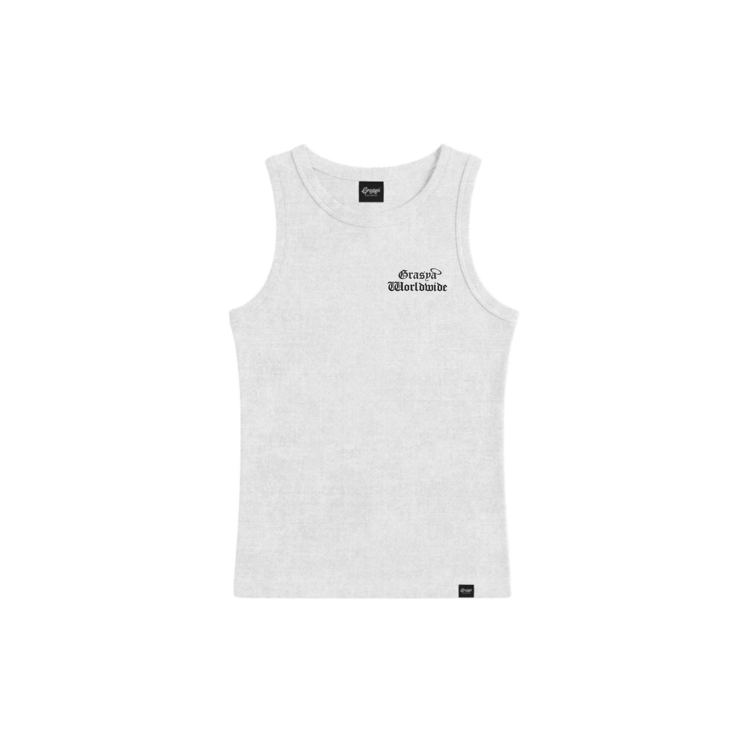 MEN'S CROP TANK TOP (Fully Embroid)