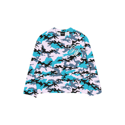 CAMOU V4 MEN'S CROPPED LONGSLEEVES (fully embroided)