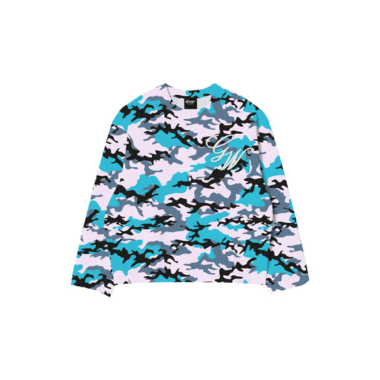 CAMOU V4 MEN'S CROPPED LONGSLEEVES (fully embroided)