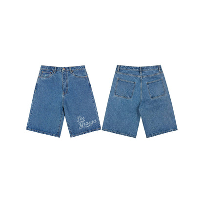 DENIM SHORTS (RHINESTONES)