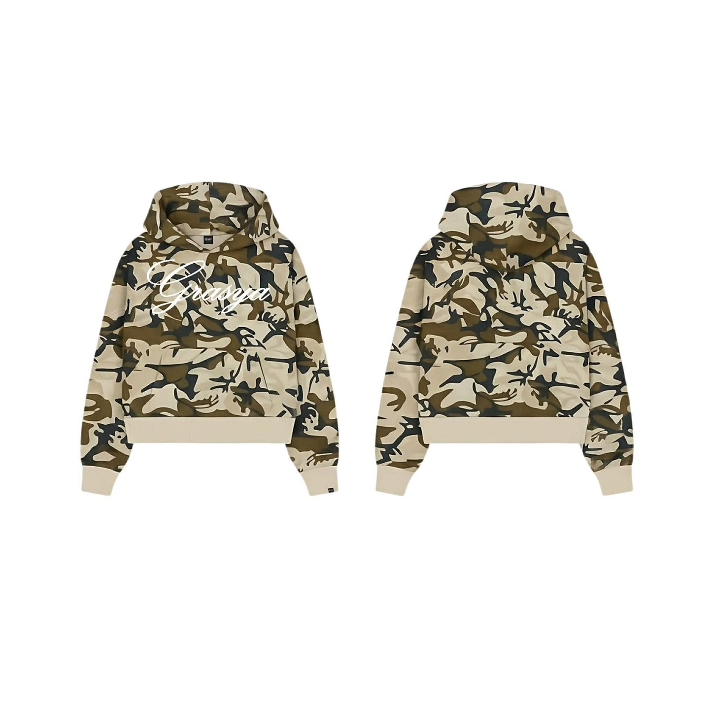 CAMOU V5 CROP HOODIE