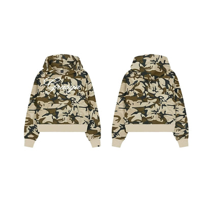 CAMOU V5 CROP HOODIE