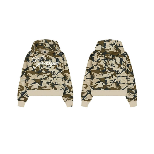 CAMOU V5 CROP HOODIE