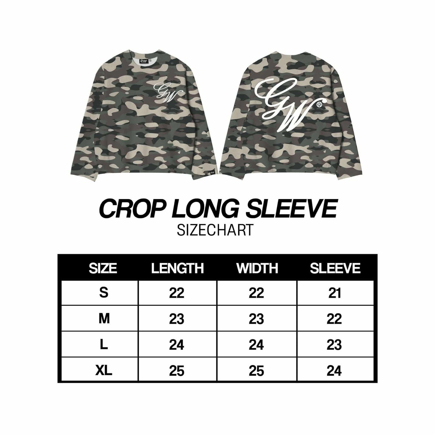 GREEN CAMOU LONGSLEEVES