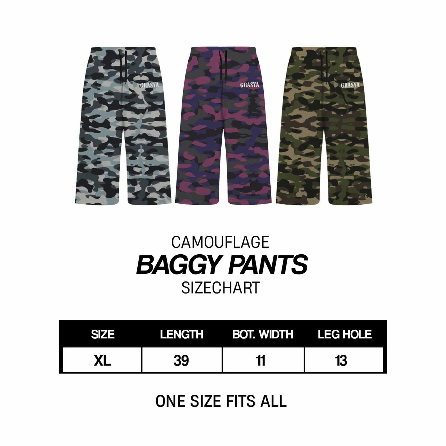 CAMOU PANTS